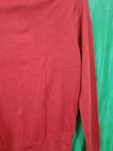 Red Cardigan Or Sweater Very Soft
