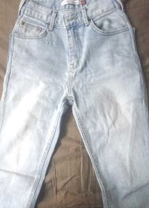 Light Blue High Waist Slim Fit Jeans🩵