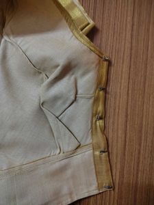 elegant golden blouse