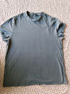 Solid Color Crew Neck T-Shirt