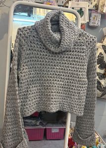 Chunky Knit Turtleneck Sweater