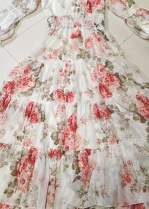 Floral Print Maxi Dress