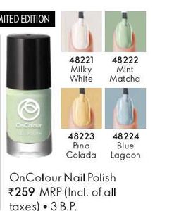 OnColour Nail Polish Blue lagoon