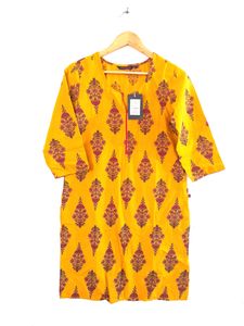 Mustard Casual Kurta (Women's)