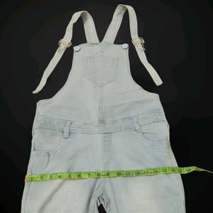 Light Wash Denim Overalls