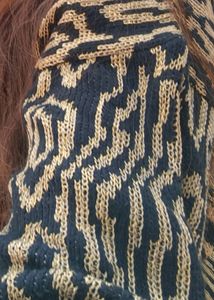 Black And Golden Party Wear Sweatshirt