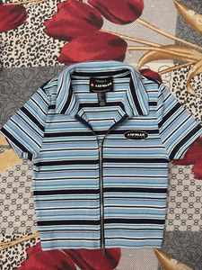 Forever 21 Airwalk Striped Top