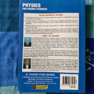 Physics For Degree Students B.Sc. First Year