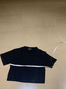 Brand New Black Crop Top
