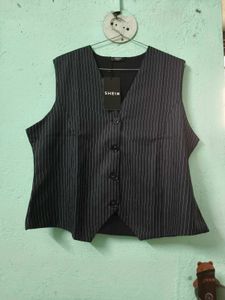 Striped Vest &amp; Shorts Co-ord Set