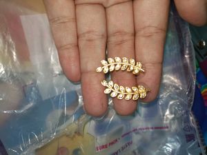 Elegant Gold Leaf Earrings