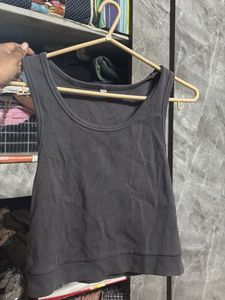 Casual Gray Tank Top