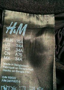 Black Lace H&amp;m bra with brief 👍