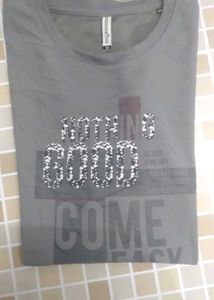 Grey Graphic T-Shirt