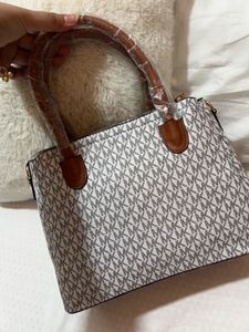Michael Kors Monogram Tote Bag