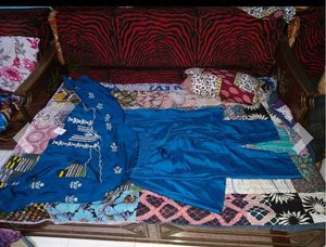 Elegant Blue Embroidered Kurta Set