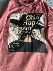 Max Pink Graphic Hoodie