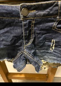 Beautiful Distressed Denim Shorts