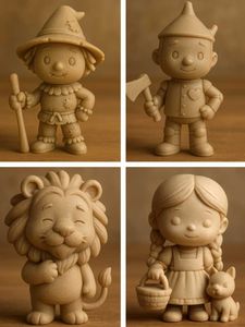 Wizard of Oz Figurine Set