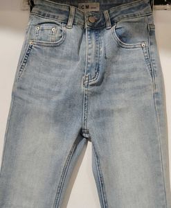 Light Wash Flare Jeans