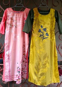 Combo Of 2 Beautiful Printed Kurtas