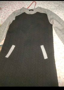 Comfy Two-Tone Dress