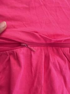 Cute Pink Maternity Dress