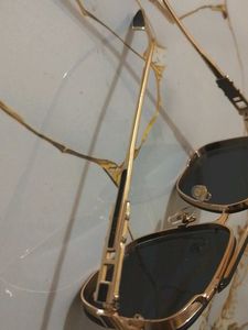 Dita Classic Black Square Sunglasses