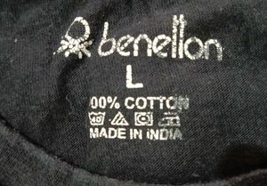 Benetton Color Block T-Shirt
