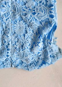 Light Blue Lace Dress