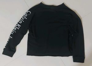 Calvin Klein Jeans Black Long Sleeve Top
