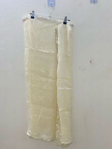 Aacho White Dress With Dupatta