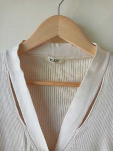 Cream Knit Cardigan