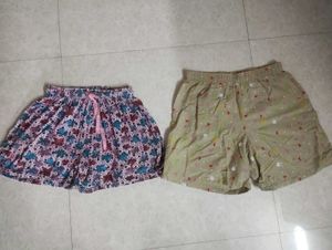 Cute Printed Sleep Shorts
