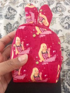 Cute Barbie Coin Purse Keychain