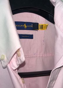Pink Ralph Lauren Oxford Shirt