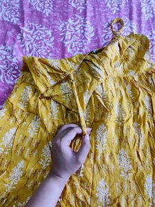 ZUDIO Yellow Maxi Dress