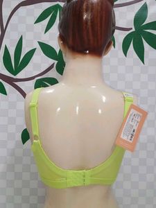 (200)Neon Green Sports Bra