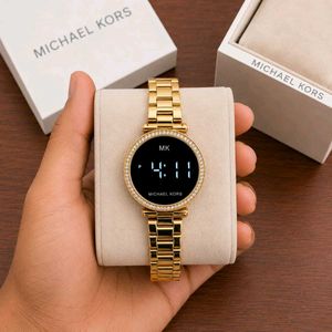 Michael Kors Rose Gold Digital Watch FOR LADIES