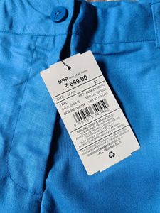 Bright Blue SHEIN Shorts