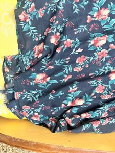 Chic Floral Print Dress