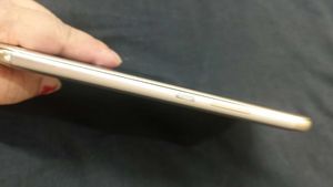 Gold Smartphone with Slim Design