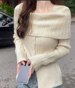 Off-Shoulder Knit Dress