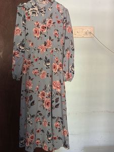 Elegant Floral Maxi Dress