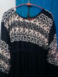 Boho Embroidered Abaya Burkha