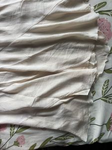 Flowy White Maxi Skirt