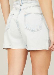 Ginger by Lifestyle Light Wash Ripped Denim Shorts