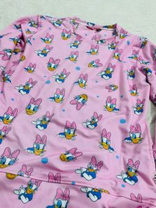 Daisy Duck Print Sweatshirt