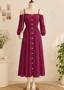 Button-Down Maxi Dress / Slit Kurti – 2-