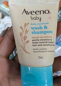 Aveeno Baby Daily Moisture Wash & Shampoo X 3